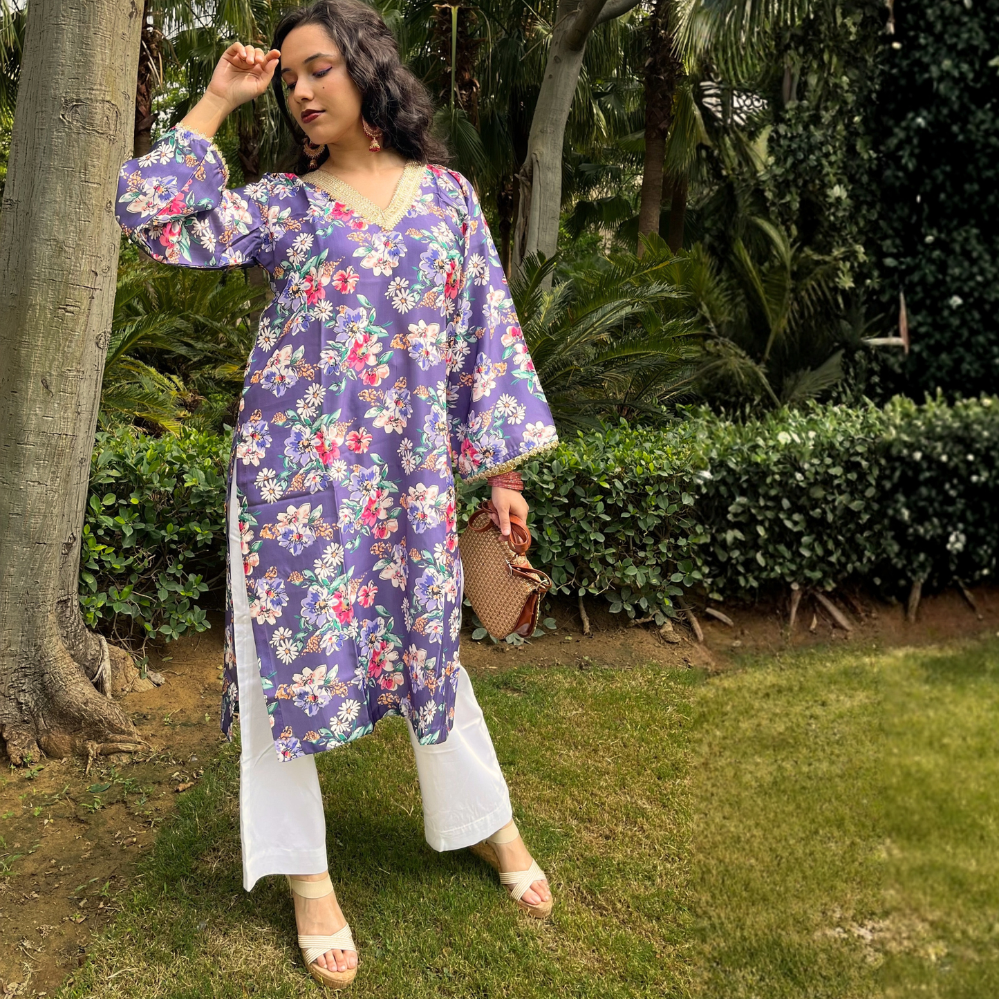 Juhi Modal Silk Kurta Set